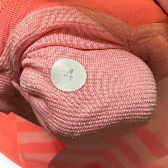 LULULEMON Women’s Bleached Coral Dune Pop Orange Reflective Run: Pace Short Size - Picture 4 of 6